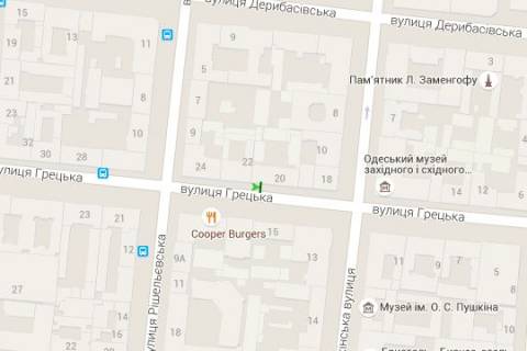 Ситилайт B в Васильевке, 1.2x1.8  Грецька вул., 20 схема