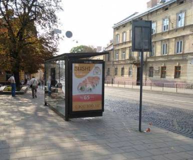 Ситилайт B в Львове, 1.2x1.8  Личаківська вул., 28 фото 1