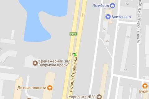 Prismatron, Prism A in Vasylivka, 3x6  Strijs'ka st., 57 (prizma) (do st. Naukova) - 454458 scheme