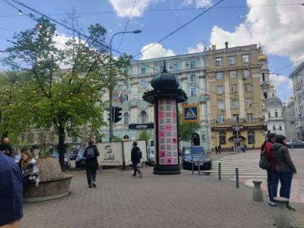 Ситилайт B в Васильевке Конституції пл., 2/2 - Московський просп., (колона) (сторона С) фото 1
