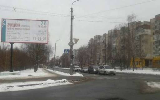 Билборд B в Хмельницком, 3x6  Прибузька вул. - Кам`янецька вул. - Степана Бандери вул. (Маршала Рибалка вул.) фото 1