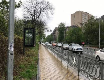 Ситилайт B в Киеве, 1.04X1.7  Гетьмана Павла Скоропадського вул. (Льва Толстого)., 35-39 (напроти) фото 1