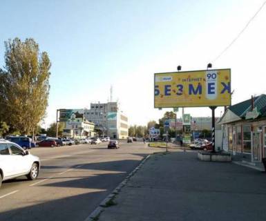 Билборд A в Херсоне, 3x6  Ушакова просп., (З/Д вокзал) (к Бериславскому шосе) фото 1