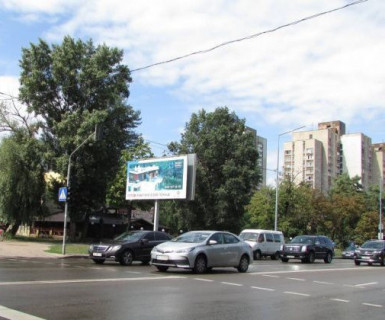 Билборд B в Киеве, 3x6  Митрополита Андрея Шептицького вул. (Луначарського вул.), 24 фото 1