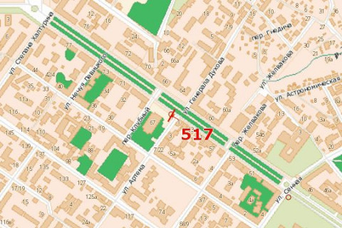 Билборд B в Васильевке, 3x6  Соборності вул. - Симона Петлюри вул. схема