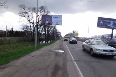 Билборд B в Васильевке, 3x6  Київ - Ковель, 16км+600м від Києва (Буча, Варшавская тр., "Епицентр" АЗС "Глуско") фото 1
