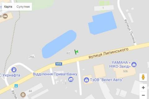 Призма A в Васильевке, 3x6  Вячеслава Липинського вул., 50 (призма) - 454450 схема