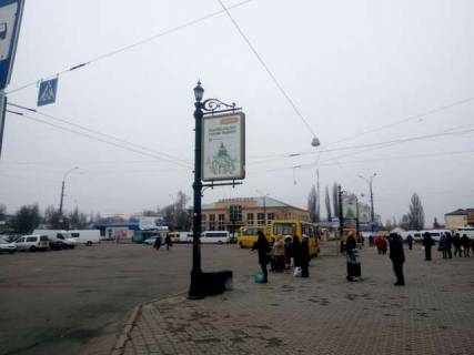 Беклайт A у Чернігові, 1.2x1.8  Вокзальна пл., (№1) Фото 1