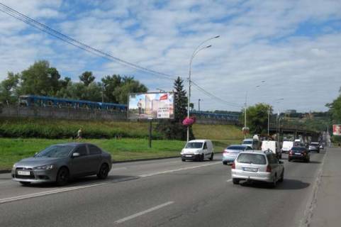 Билборд B в Васильевке, 3x6  Броварський просп., 100м до мосту Метро  (в напр. моста Метро) фото 1