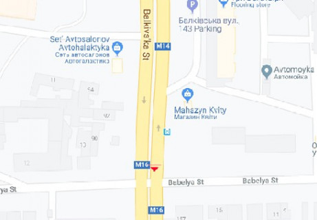 Призма A в Одессе, 3x6  Балківська вул., 100 - Дмитра Іванова вул. - 616725 схема
