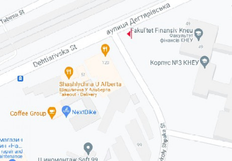 Призма A в Киеве, 3x6  Дегтярівська вул., 49г (заборонено розміщувати та рекламувати навчальні заклади) - 663002 схема