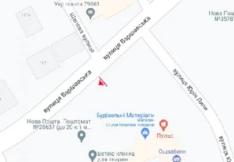 Скроллер A в Львове, 2.3x3.14  Варшавська вул. - Юрія Липи вул., 20 - 663570 схема