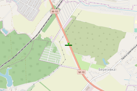 Билборд B в Васильевке, 5x12  Кільцева дорога, км. 7+915 (в напр. Краковець) схема