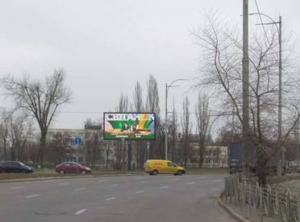 Видеоборд A в Киеве, 4x8  просп. Леоніда Каденюка (Гагаріна). — Верховної Ради бульв. - 478834 фото 1