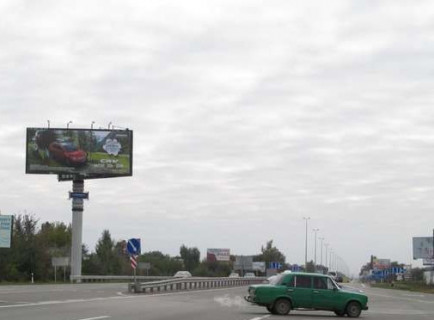Билборд B на трассах Киевской области, 5x12  Київ - Житомир, 13км+950м від Києва (у напрямку  Києва) фото 1