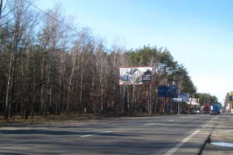 Билборд B в Васильевке, 3x6  Київ - Ковель, 12км+200м від Києва (Буча, Варшавская трасса, в'їзд в Бучу) фото 1
