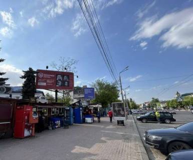 Билборд B в Ивано-Франковске, 3x6  Привокзальна пл. фото 1