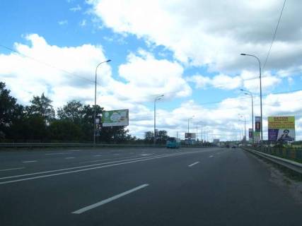 Билборд B в Васильевке, 3x6  Київ - Ковель, 10км+100м від Києва (перед мостом; в напр.Ирпеня) фото 1
