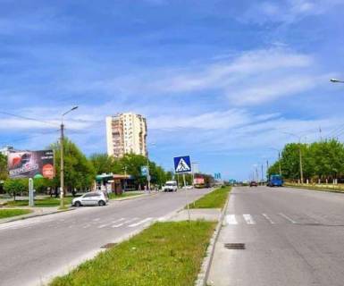 Білборд, Бігборд (Борд)  B у Запоріжжі, 3x6  Ювілейний просп., 20 - Героїв 93-й бригади вул. (Гудименка вул.) Фото 1