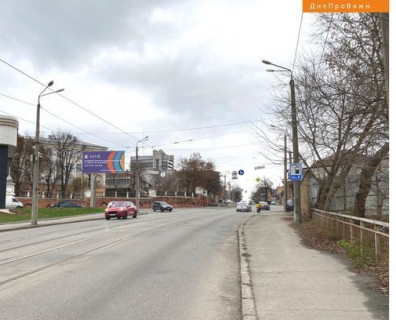 Білборд, Бігборд (Борд)  B у Дніпро (Дніпропетровськ), 3x6  Архітектора Олега Петрова (Чернишевського) вул., 29 - Гоголя вул. Фото 1