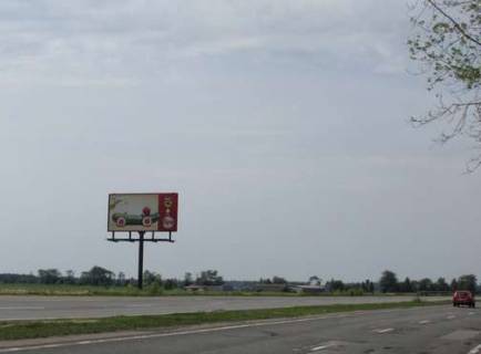 Билборд B в Бровары, 3x6  Київ - Чернігів, 19 км + 650 м (зліва в  напр. м.Києва) фото 1