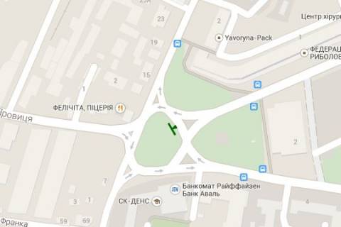 Билборд A в Васильевке, 3x6  Президента Грушевського просп. - Перемоги просп. (права) схема
