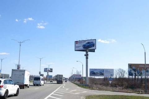 Билборд A в Киеве Київ - Бориспіль, 20км+270м від Києва (№5 справа)  (в напр. Борисполя; 300м до поворота в аеропорт) фото 1
