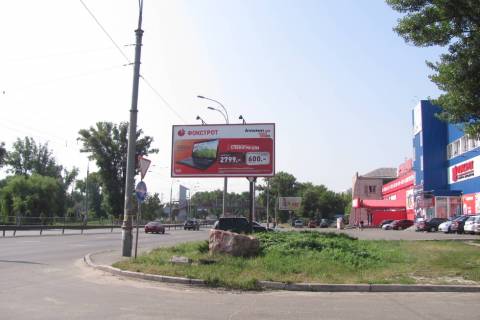 Билборд A в Киеве просп. Георгія Нарбута (Визволителів)., 17: біля  магазину "Ельдорадо" (в напр. Броварського просп.) фото 1