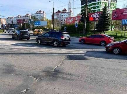 Білборд, Бігборд (Борд)  A у Тернополі, 3x6  Злуки просп. - Євгена Коновальця вул. Фото 1