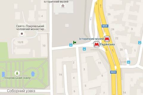 Нестандарт A в Харькове, 1.2x1.8  Конституції пл. - Ярмарковий пров. (Спартаківський пров.)., (зупинка) №2 (С) схема