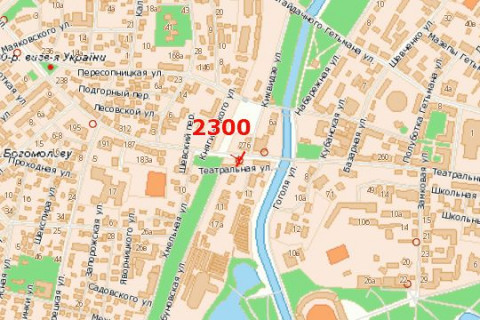 Билборд A в Васильевке, 3x6  Соборна вул., 177-а схема