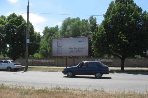Билборд A в Васильевке, 3x6  Моторобудівельників просп. (Прибережна автомагіст.) - Українська вул. фото 1
