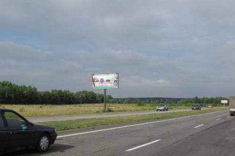 Білборд, Бігборд (Борд)  B у Василівці, 3x6  Київ - Чернігів, 10 км + 700 м (зліва в  напр.г.Київ 3км. до Броварів) Фото 1