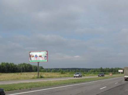 Билборд B в Бровары, 3x6  Київ - Чернігів, 10 км + 700 м (зліва в  напр.г.Київ 3км. до Броварів) фото 1