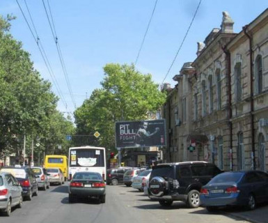 Билборд A в Одессе, 3x6  вул. Б.Хмельницького - вул.Мясоїдівська фото 1