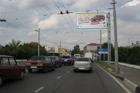 Билборд A в Васильевке Кульпарківська вул. - Антоновича вул. (в центр) фото 1