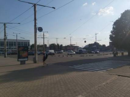 Backlight B in Zaporizhzhya Privokzal'na pl. Photo 1