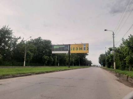Билборд A в Васильевке, 3x6  Калинівська вул., (Ізмайлівська вул.) (до ринку, права) фото 1