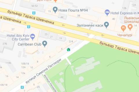 Беклайт B у Києві, 1.2x1.8  Симона Петлюри вул., 2 схема