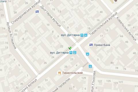 Scrolller, Scroll A in Vasylivka Tiraspol's'ka st., 22 - D'ogtarna st. - 425366 scheme