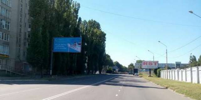 Білборд, Бігборд (Борд)  B у Сумах, 3x6  Гетьмана Павла Скоропадського вул. (Леваневського вул.), 16 Фото 1