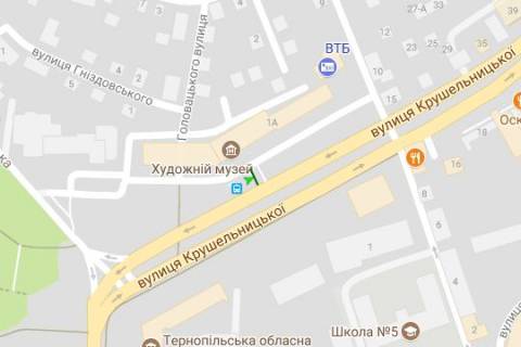 Билборд B в Васильевке, 3x6  Крушельницької вул., 1-а схема