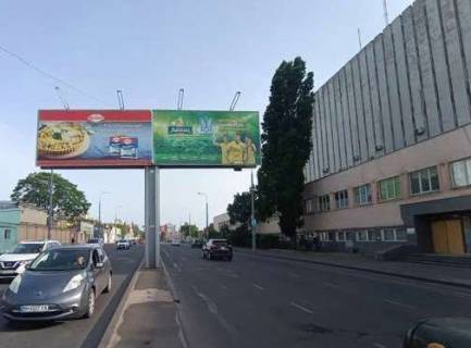 Билборд B в Одессе, 3x6  Балківська вул. - Дмитра Іванова вул. фото 1