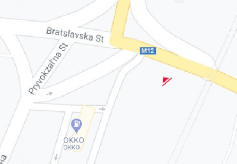 Призма A в Виннице, 3x6  Брацлавська вул. (Островського вул.) - Привокзальна вул. - 661297 схема