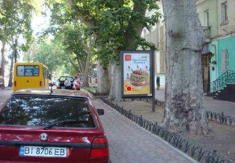 Бэклайт A в Одессе Італійська вул. (Пушкінська)., 47 - Базарна вул. фото 1