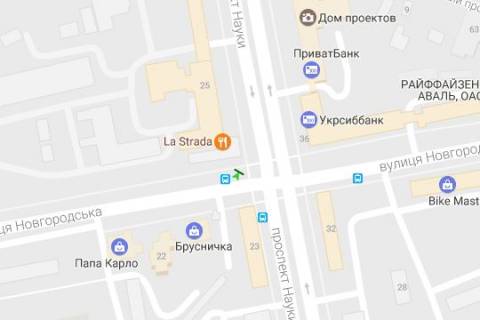 Скроллер B в Васильевке, 2.3x3.14  Науки просп. (Леніна просп.) - Новгородська вул., №2 - 454667 схема