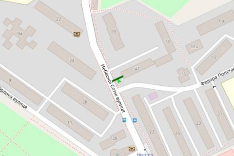 Prismatron, Prism A in Chernivtsi, 3x6  Nebesnoi Sotni st., 21 - Poletaeva st. (prizma) - 42123 scheme