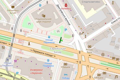 Сiтiлайт A у Києві, 1.2x1.8  Галицька площа (Перемоги пл.)., 2 №3, зуп. "площа Перемоги" схема