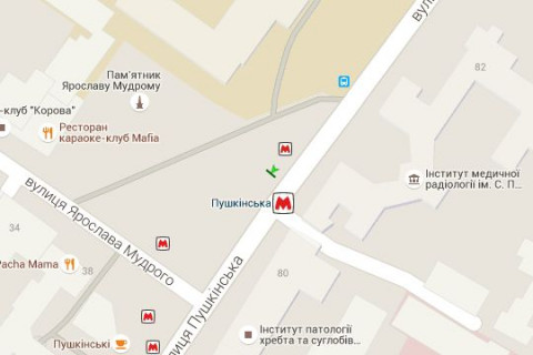 Скроллер A в Харькове, 2.3x3.14  Григорія Сковороди (Пушкінська) вул., 77 - 67274 схема