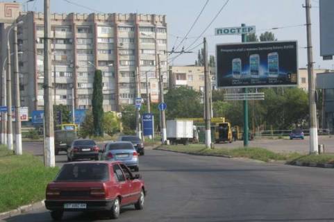 Білборд, Бігборд (Борд)  A у Василівці, 3x6  Адмірала Сенявіна просп. - Паровозна вул. Фото 1